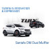 tuix dual muffler kit 2wd 4wd hyundai santa fe dm 2012-15